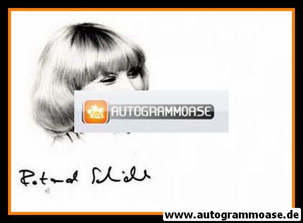 Autogramm Schauspieler | Rotraud SCHINDLER | 1980er (Portrait SW) 1