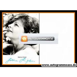 Autogramm Schauspieler | Sabine SINJEN | 1980er (Portrait SW) 1
