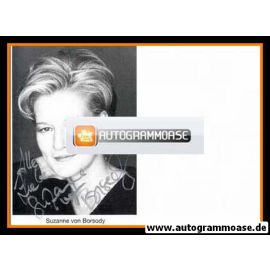 Autogramm Schauspieler | Suzanne VON BORSODY | 1980er (Portrait SW)