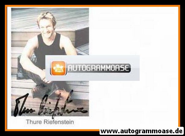 Autogramm Schauspieler | Thure RIEFENSTEIN | 1990er (Portrait Color)