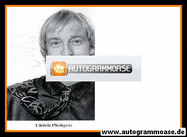Autogramm Schauspieler | Ulrich PLEITGEN | 1980er (Portrait SW) 1