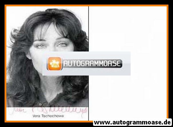 Autogramm Schauspieler | Vera TSCHECHOWA | 1980er (Portrait SW)