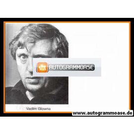 Autogramm Schauspieler | Vadim GLOWNA | 1980er (Portrait SW) 1