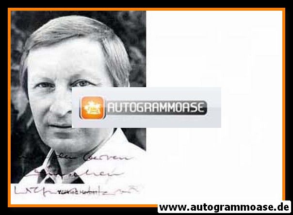 Autogramm Schauspieler | Wilfried HERBST | 1980er (Portrait SW)