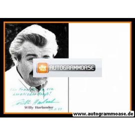 Autogramm Schauspieler | Willy HARLANDER | 1980er (Portrait SW) 1