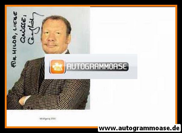 Autogramm Schauspieler | Wolfgang VÖLZ | 1980er (Portrait Color)