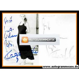 Autogramm Schauspieler | Franziska BALL | 1990er (Portrait SW)
