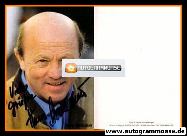 Autogramm Schauspieler | Hans STADLBAUER | 1990er (Portrait Color) Schneeberger