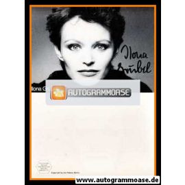 Autogramm Schauspieler | Ilona GRÜBEL | 1980er (Portrait SW) Rakete