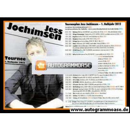 Autogramm Kabarett | Jess JOCHIMSEN | 2012 (Tournee)