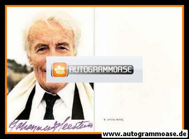 Autogramm Schauspieler | Johannes HEESTERS | 2000er (Portrait Color Rethel)