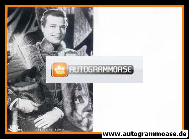 Autogramm Film | Karlheinz BÖHM | 1950er Foto "Sissi" (Herzog)