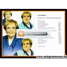 Autogramm Schauspieler | Leni STATZ | 1990er (Collage Color TV)