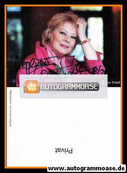Autogramm Schauspieler | Loni VON FRIEDL | 2000er (Portrait Color) Schirnhofer
