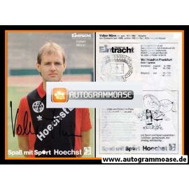 Autogramm Fussball | Eintracht Frankfurt | 1986 | Volker MÜNN