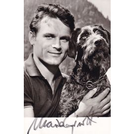 Autogramm Film (Italien) | Mario GIROTTI (Terence Hill) | 1960er (Portrait SW) Graphima