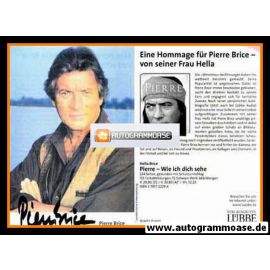 Autogramm Film (FR) | Pierre BRICE | 2005 (Portrait Color) Wie Ich Dich Sehe