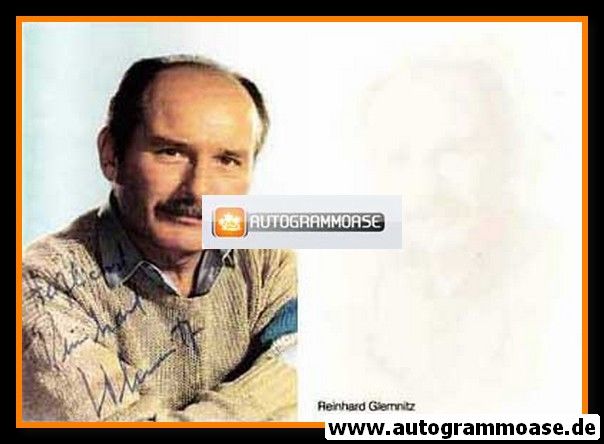Autogramm Schauspieler | Reinhard GLEMNITZ | 1980er (Portrait Color)