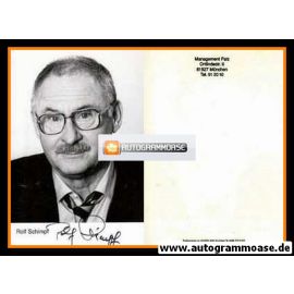 Autogramm Schauspieler | Rolf SCHIMPF | 1980er (Portrait SW Anderland)