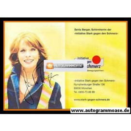 Autogramm Schauspieler | Senta BERGER | 2000er Druck (Stark Gegen Schmerz)