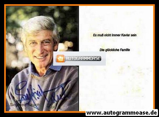 Autogramm Schauspieler | Siegfried RAUCH | 1990er (Portrait Color)