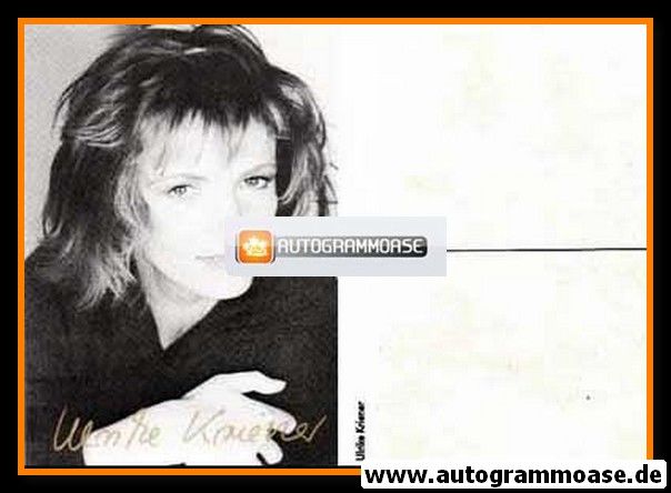 Autogramm Schauspieler | Ulrike KRIENER | 1990er (Portrait SW Wilson)