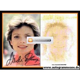 Autogramm Schauspieler | Uschi GLAS | 1990er (Portrait Color Simon)