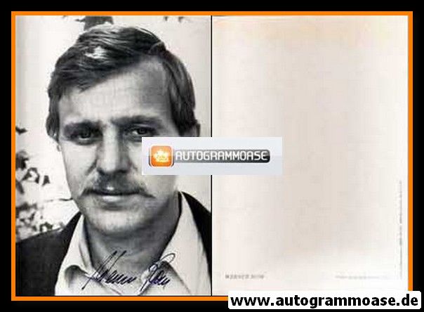 Autogramm Schauspieler | Werner ROM | 1980er (Portrait SW Bergmann)