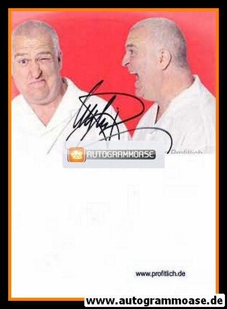 Autogramm Comedy | Markus Maria PROFITLICH | 2000er (Portrait Color) Web Site rot