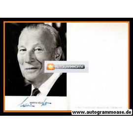 Autogramm Schauspieler | Martin HELD | 1980er (Portrait SW Scholten)