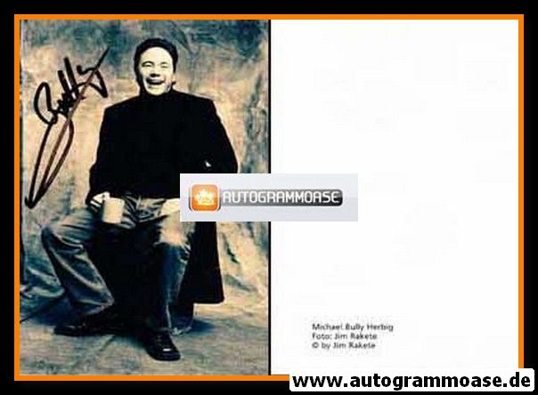 Autogramm Comedy | Michael HERBIG | 2000er (Portrait Color Rakete)