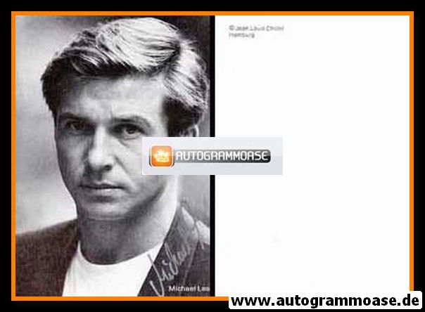 Autogramm Schauspieler | Michael LESCH | 1980er (Portrait SW Cholet)