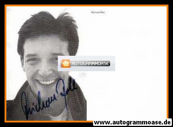 Autogramm Schauspieler | Michael ROLL | 1980er (Portrait SW)