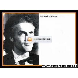 Autogramm Schauspieler | Michael SCHIRMER | 1980er (Portrait SW)