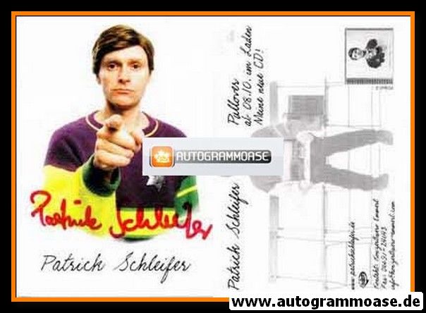 Autogramm Comedy | Patrick SCHLEIFER | 2001 "Pullover"