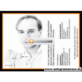 Autogramm Schauspieler | Paul HERWIG | 1990er (WWF Amnesty)