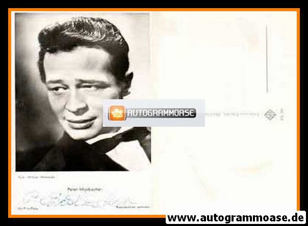 Autogramm Schauspieler | Peter MOSBACHER | 1950er (Portrait SW) UFA 0797