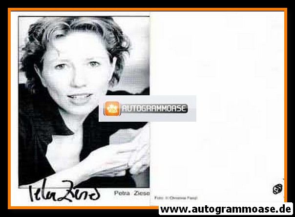 Autogramm Schauspieler | Petra ZIESER | 1990er (Portrait SW Fenzl)