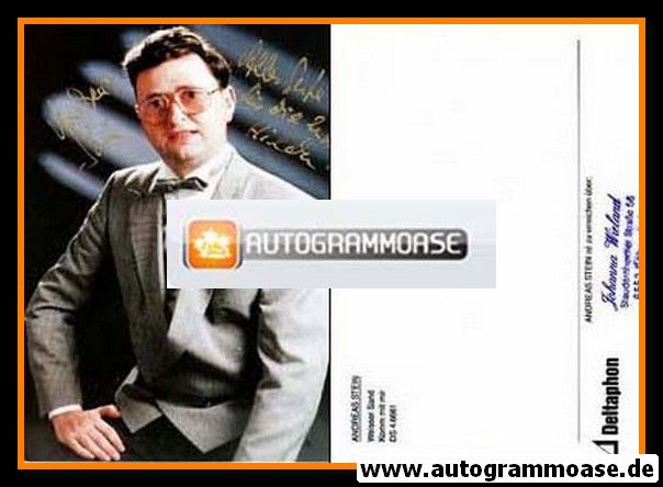 Autogramm Schlager | Andreas STEIN | 1990er "Weisser Sand / Komm Zu Mir"