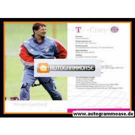 Autogramm Fussball | FC Bayern München | 2005 Druck | Werner LEUTHARD
