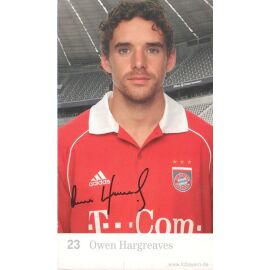 Autogramm Fussball | FC Bayern München | 2005 Druck | Owen HARGREAVES