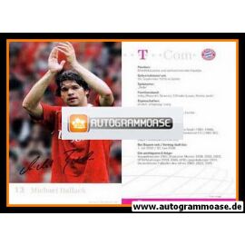Autogramm Fussball | FC Bayern München | 2005 Druck | Michael BALLACK