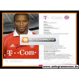 Autogramm Fussball | FC Bayern München | 2005 Druck | Ze ROBERTO