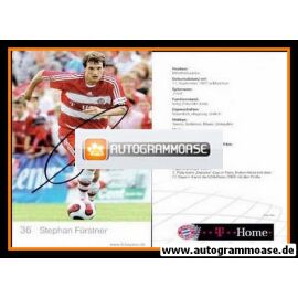 Autogramm Fussball | FC Bayern München | 2007 | Stephan FÜRSTNER