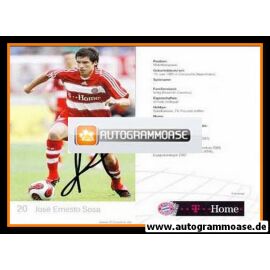 Autogramm Fussball | FC Bayern München | 2007 | Jose Ernesto SOSA