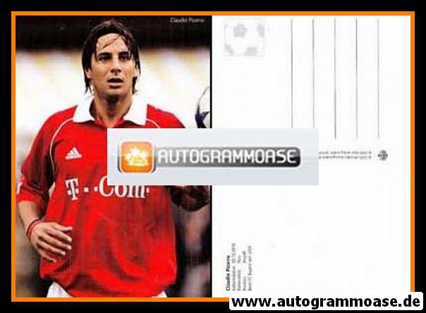 Autogrammkarte Fussball | FC Bayern München | 2005 Heye | Claudio PIZARRO