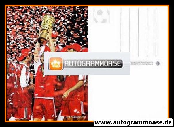Autogrammkarte Fussball | FC Bayern München | 2005 Heye | DFB-POKALSIEGER