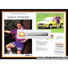 Autogramm Fussball | FC Bayern München | 1995 Druck | Marcel WITECZEK