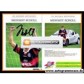 Autogramm Fussball | FC Bayern München | 1998 | Mehmet SCHOLL