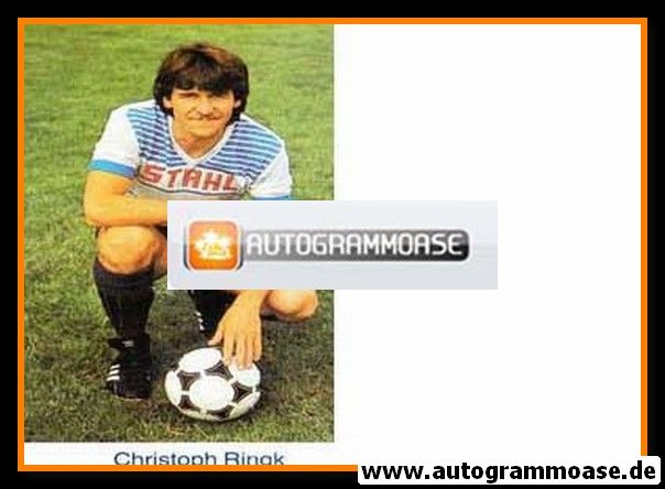 Autogramm Fussball | BSG Stahl Brandenburg | 1990 | Christoph RINGK